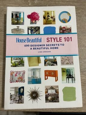 Style 101 - Pink & Blue Cover Home Accents Book by